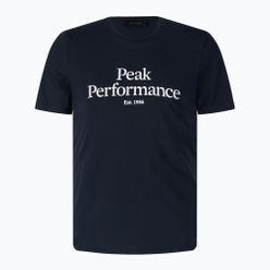 Pánské trekingové tričko Peak Performance Original Tee navy blue G77692020