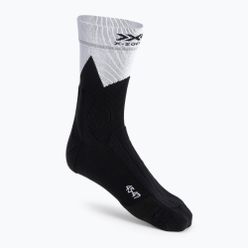 X-Socks MTB Control cyklistické ponožky černobílé BS02S19U-B014