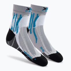 X-Socks Run Speed Two šedočerné běžecké ponožky RS16S19U-G004