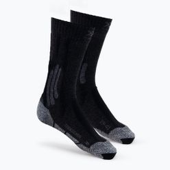 Pánské trekingové ponožky X-Socks Trek Silver černo-šedé TS07S19U-B010