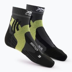 Pánské běžecké ponožky X-Socks Marathon green-grey RS11S19U-G146