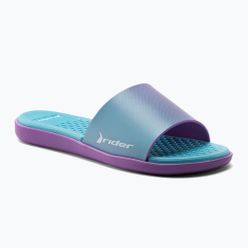 Dámské žabky RIDER Splash III Slide blue-purple 83171
