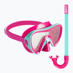Potápěčský set dziecięcy Mares Turtle růžovo-modrý 411778