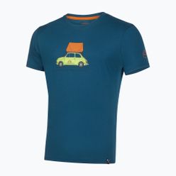 La Sportiva pánské horolezecké tričko Cinquecento navy blue N55639208