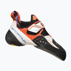 La Sportiva pánská lezecká obuv Solution white-orange 20H000203