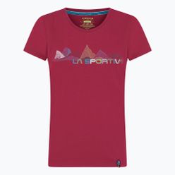 La Sportiva Peaks dámské trekové tričko červené O18502502