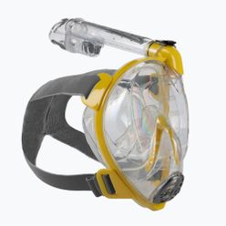 Celoobličejová maska Cressi Duke Dry pro šnorchlování žlutá XDT000010