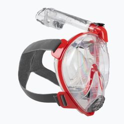 Celoobličejová maska Cressi Duke Dry pro šnorchlování červená XDT000058