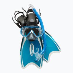 Cressi Mini Palau Dětská potápěčská sada maska + šnorchl modrá CA123029