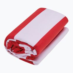 Rychleschnoucí ručník Cressi Microfiber Stripe červený XVA871160