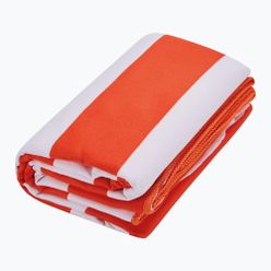 Rychleschnoucí ručník Cressi Microfiber Stripe oranžový XVA871180