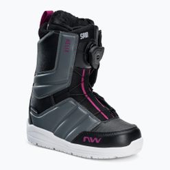 Dámské snowboardové boty Northwave Helix Spin černo-šedá 70221401