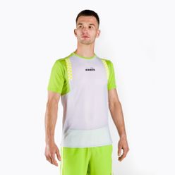 Pánské tenisové tričko Diadora Clay SS 20002 white DD-102.176842