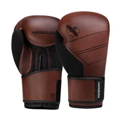 Hayabusa S4 Kožené hnědé boxerské rukavice S4LBG