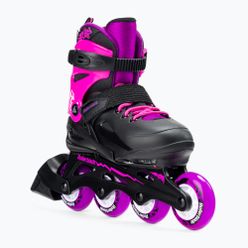 Dětské kolečkové brusle Rollerblade Fury G black/pink 07067100 7Y9