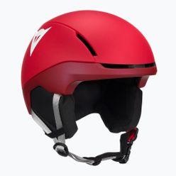 Dětské lyžařské helmy Dainese Scarabeo Elemento metallic red/white logo