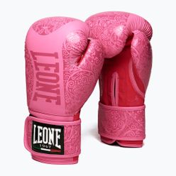 Růžové boxerské rukavice Leone Maori GN070