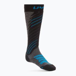 Pánské lyžařské ponožky UYN Ski Comfort Fit medium grey/melange/azure