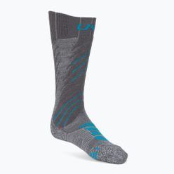 Dámské lyžařské ponožky UYN Ski Comfort Fit grey/turquoise
