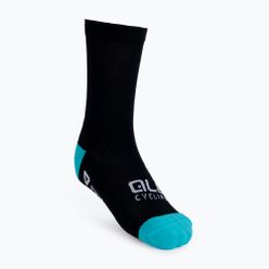 Pánské cyklistické ponožky Alé Thermo Primaloft black/blue L20066467