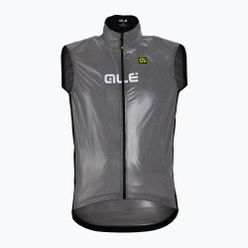 Pánská cyklistická vesta Alè Black Reflective grey L20038401
