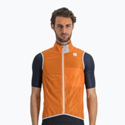 Pánská cyklistická vesta Sportful Hot Pack Easylight oranžová 1102027.850