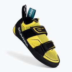 SCARPA Reflex Kid Vision Dětská lezecká obuv žluto-černá 70072-003/1