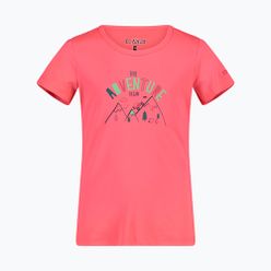 CMP Dětské trekové tričko růžové 38T6385/33CG