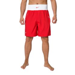 Boxerské kraťasy Nike Boxing Short červené NI-652860-658-L