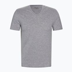 FILA pánské základní tričko s výstřihem do V šedé FU5001-400