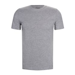 FILA pánské základní tričko s kulatým výstřihem šedé FU5002-400