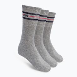 Tenisové ponožky FILA Lifestyle Socks 3pack 400 grey F9092