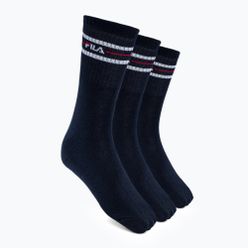 Tenisové ponožky FILA Lifestyle Socks 3pack 321 navy blue F9092