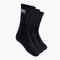FILA Man Tenisové ponožky 3 pack 200 black F9000