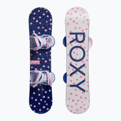 Dětský snowboard Roxy Poppy Package + vázání navy blue and pink 22SN066