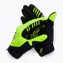 Cyklistické rukavice 100% R-Core žluté STO-10017-004-10