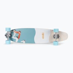 ALOIKI Sumie Kicktail Complete longboard modro-bílý ALCO0022A011