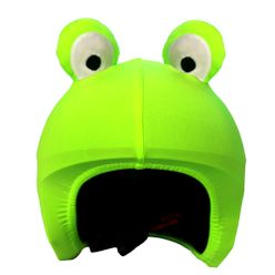 Návlek na helmu COOLCASC Frog zelený 2