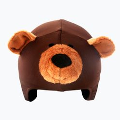 Návlek na helmu COOLCASC Teddy Bear hnědý 6
