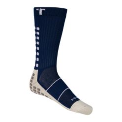 TRUsox Mid-Calf Tenké fotbalové ponožky modré 3CRW300STHINNAVY