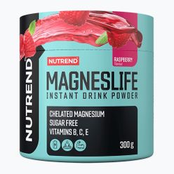 Hořčík Nutrend Magneslife Instantní nápoj v prášku 300 g malina VS-118-300-MA