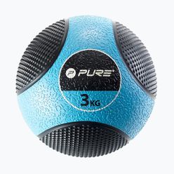 Medicinbal 3 kg Pure2Improve Medicine Ball modrý 2138