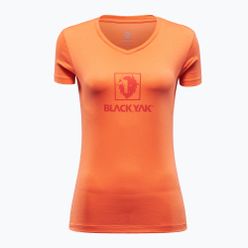 Dámské trekingové tričko BLACKYAK Senepol Classic Logo orange 1901087