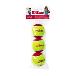 Wilson Starter Red Tball dětská sada tenisových míčků 3 ks žlutá/červená 2000031175