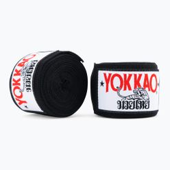 YOKKAO Prémiové boxerské bandáže černé HW-2-1