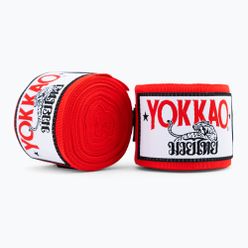 YOKKAO Prémiové boxerské bandáže červené HW-2-2