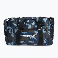 YOKKAO Convertible Camo Gym Bag modrá/černá BAG-2-B