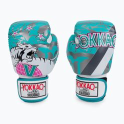 Modré boxerské rukavice YOKKAO 90'S BYGL-90-5