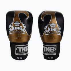 Boxerské rukavice Top King Muay Thai Empower černé TKBGEM-01A-BK-GD-10