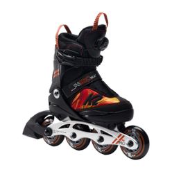Dětské kolečkové brusle K2 Sk8 Hero Boa Alu black 30F0118